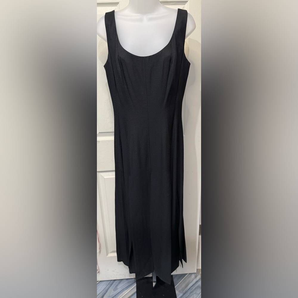 Cache Black Sexy Hemline Midi Dress